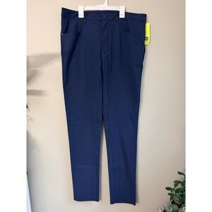 All in Motion Golf Pants Mens 36x34 Navy Blue Performance Stretch NWT